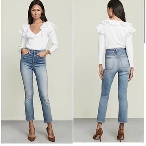 VERONICA BEARD CARLY HIGH RISE KICK FLARE JEAN CLEARWATER Size 29